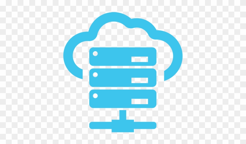 Computer Icons Computer Servers Cloud Computing Virtual - Blue Server Icon #432213