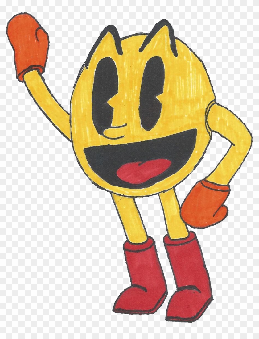 Pac Man Drawing At Getdrawings - Pac-man #432218