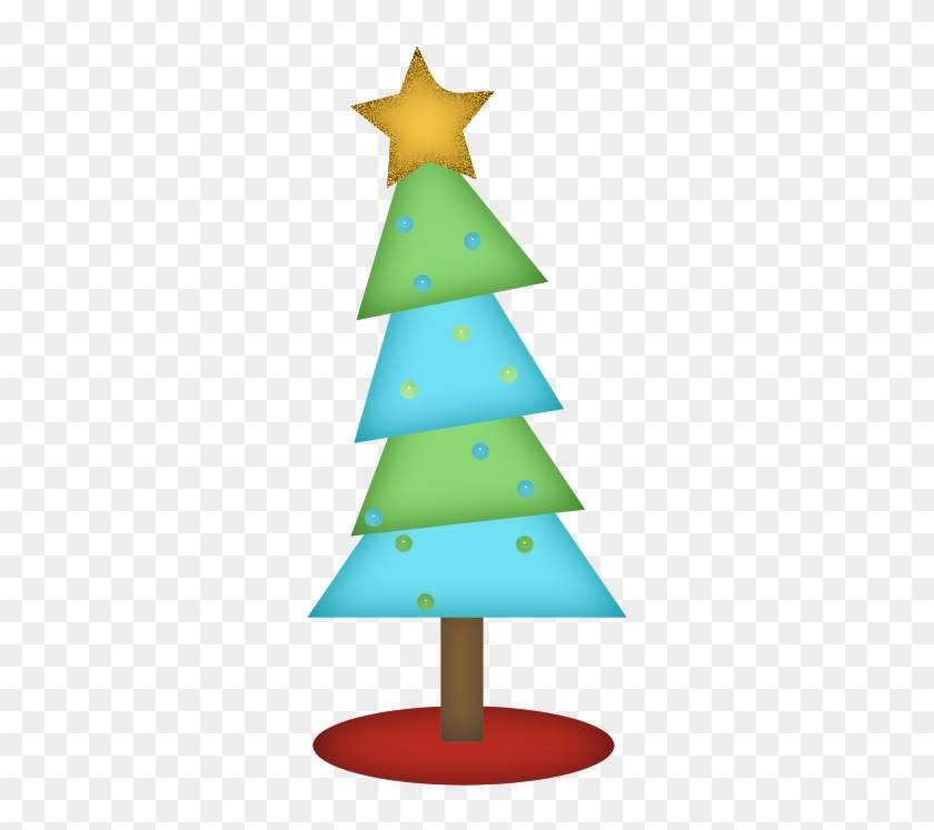 Arbol De Navidad Con Estrella Y Esferas Png - Christmas Tree #432224