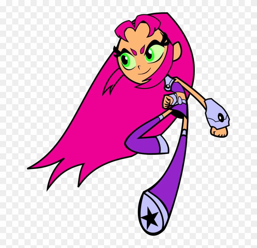 Pin Starfire Clipart - Teen Titans Go Starfire Vector #432239