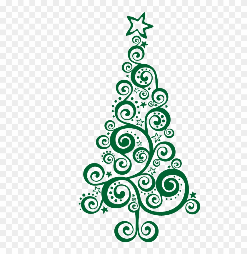 Vinilo Rbol Navidad Original Escaparate Vinilo Rbol - Arbol De Navidad Png  - Free Transparent PNG Clipart Images Download
