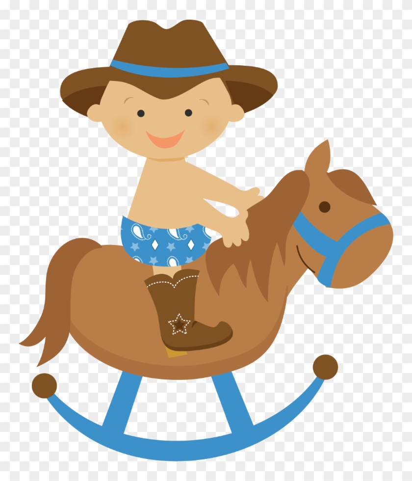 Ghost Rider Clipart Baby - Baby Cowboy Png #432277