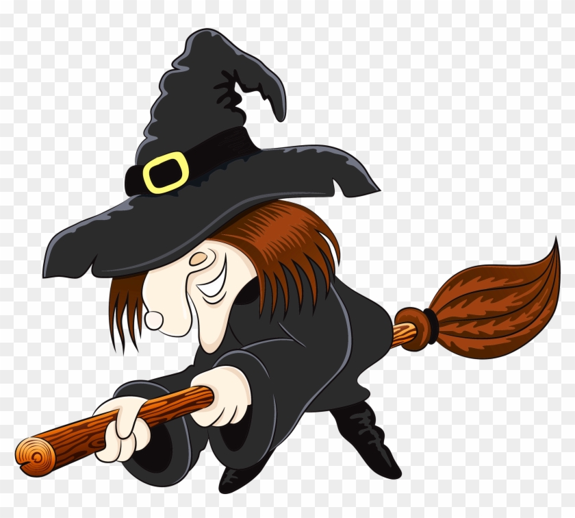 Cowboy Halloween Cliparts - Witch Png #432404