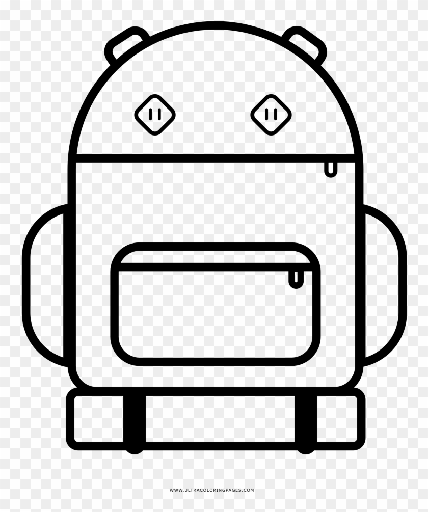 Backpack Coloring Page - Coloring Book #432486