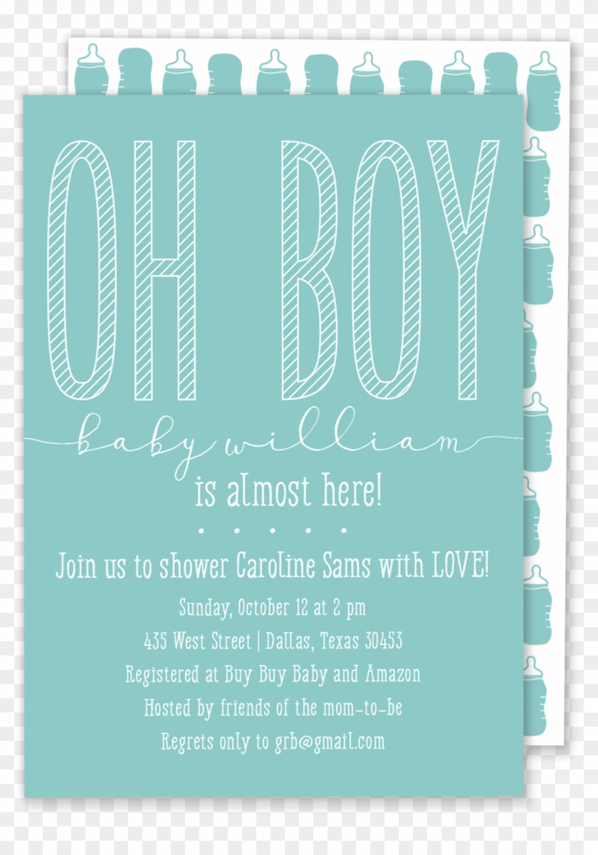 Oh Boy Baby Shower - Baby Shower #432520