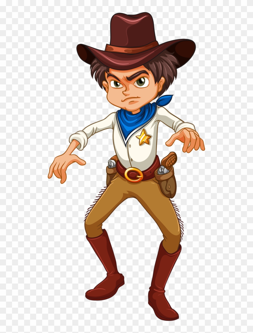 Cowboy - Cowboy Cartoon #432519