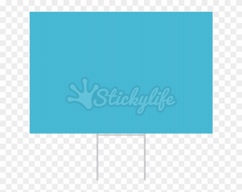 Baby Shower Yard Sign - Turquoise #432593