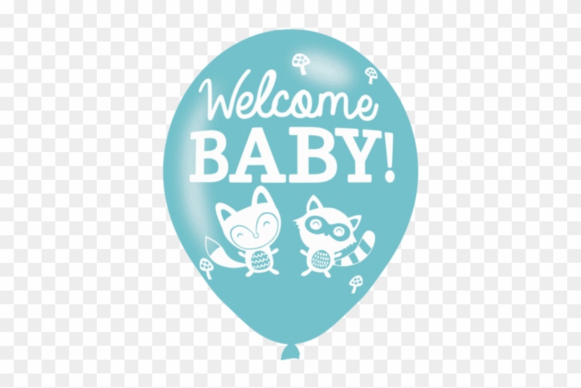 Welcome Baby Latexballoner - Baby Shower Woodland Party Pack. #432601
