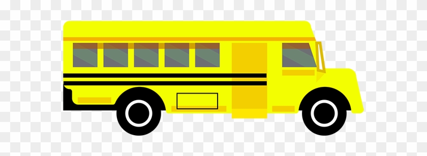 School Bus Graphics - Bus Graphic Vector #432624
