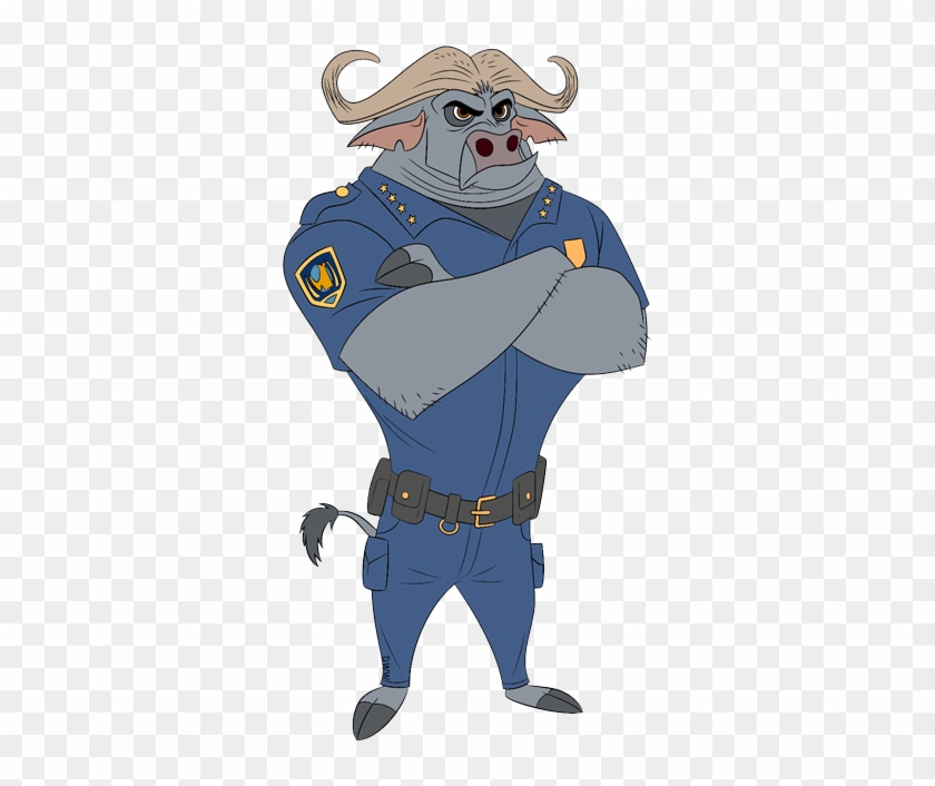 Police Captain Cliparts - Zootopia Cheif Bogo Clipart #432629