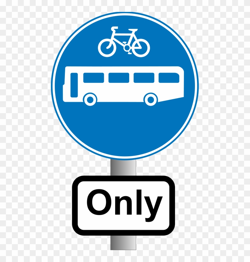Free Roadsign Buses And Bikes Free Tourism And Services - Choose How You Move #432781