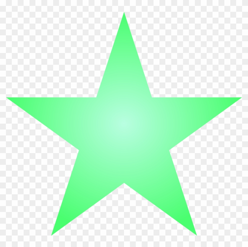 Green Star Images - Hollywood Star Sticker #432812