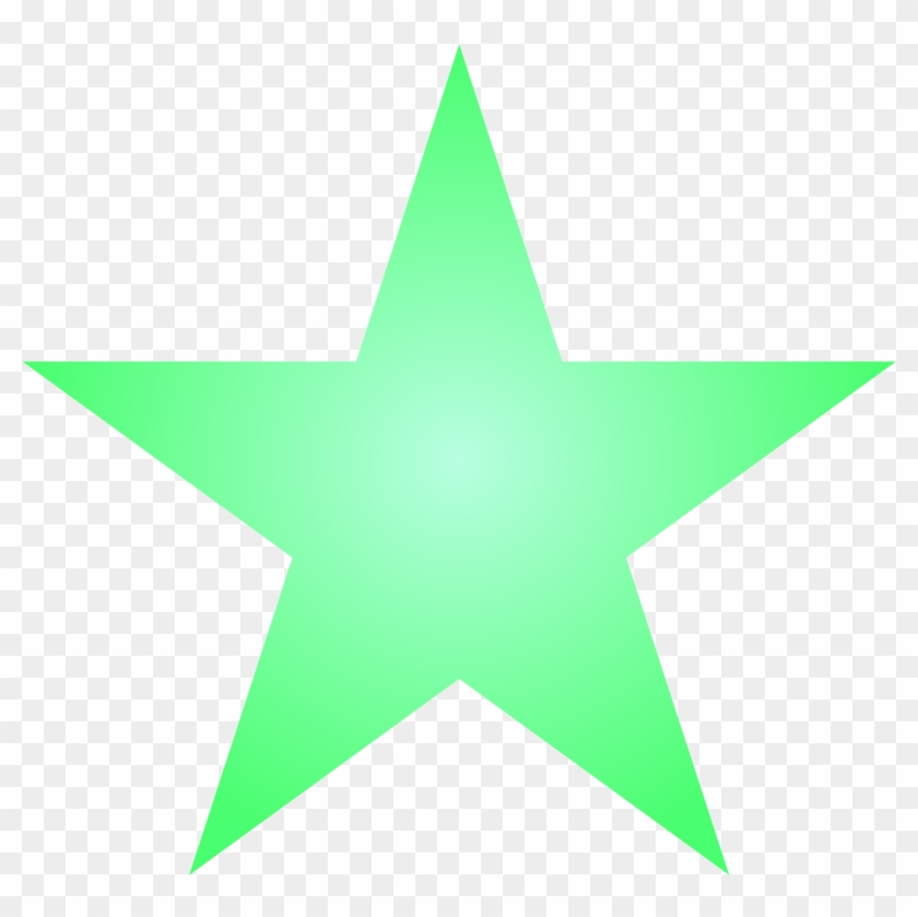 Green Star Images - Hollywood Star Sticker #432812
