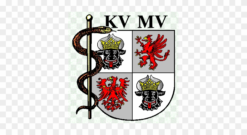 Die Mitglieder Der Kassenärztlichen Vereinigung Mecklenburg-vorpommern - Wappen Von Mecklenburg Vorpommern #432841