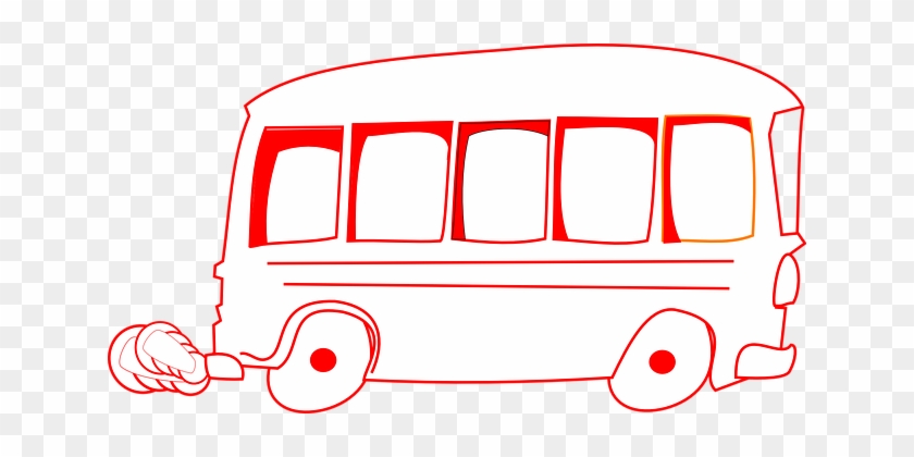 Bus, Red, Vehicle, Transportation - Mobil Bus Merah #432873