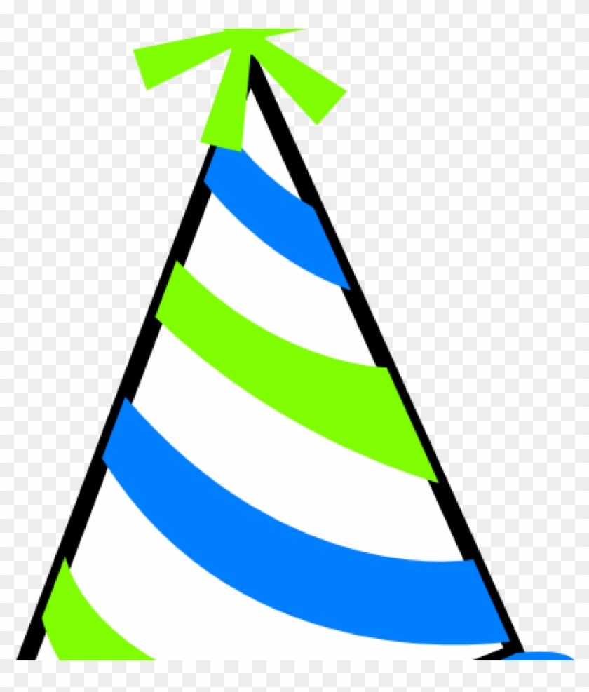 Party Hat Clip Art Green And Blue Party Hat Clip Art - Party Hat #432883