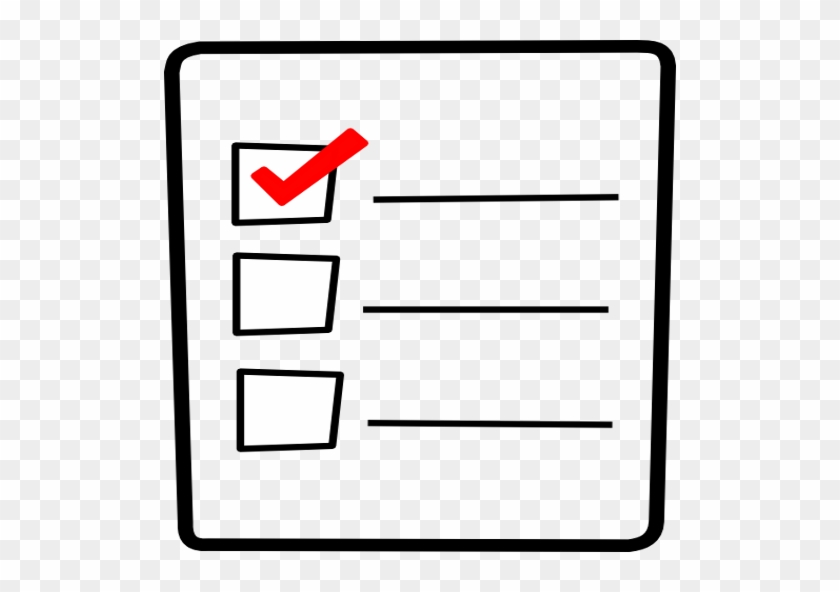 Reise-checkliste - Checklist Clipart #433051