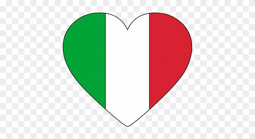 Unterhaltung / Events - Italian Flag Heart #433068
