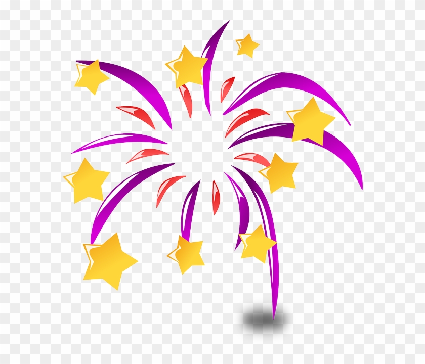 New Year, New Year's Day, Fireworks, Holidays - New Years Eve Icon Png #433124