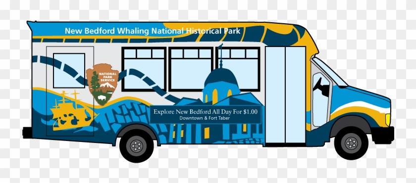 Nb Line Illustrated Shuttle - U.s. National Park Service #433175