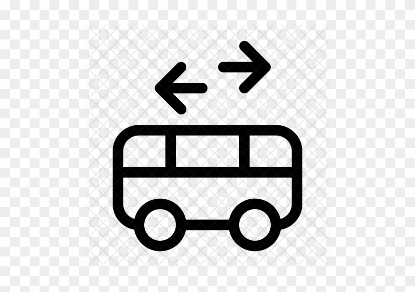 Shuttle Icon - Shuttle Bus Icon #433181