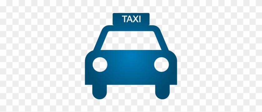 Taxi Service - Taxi Icon Png Blue #433184