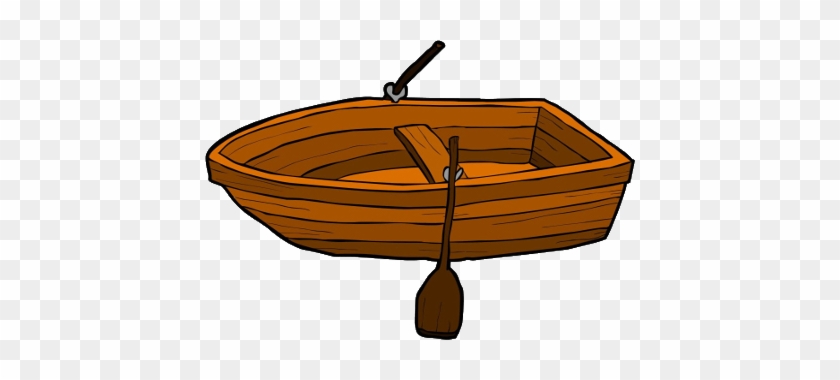 Le Bateau - Row Boat Clipart #433213