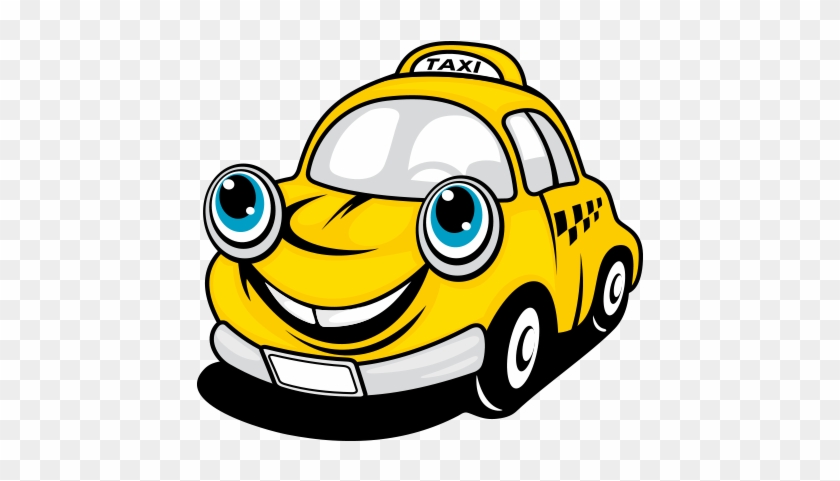 Sevimli Taksi Resmi - Taxi Cartoon #433236