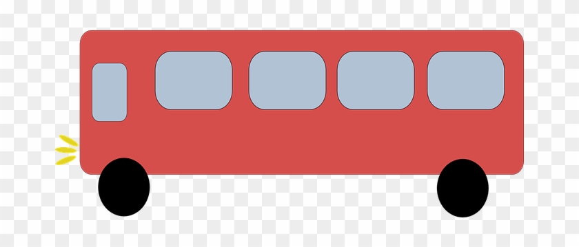 Bus, Fahrzeug, Reisen, Tourismus - Bus Flat Png #433340