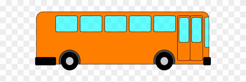Orange Bus Clipart #433341