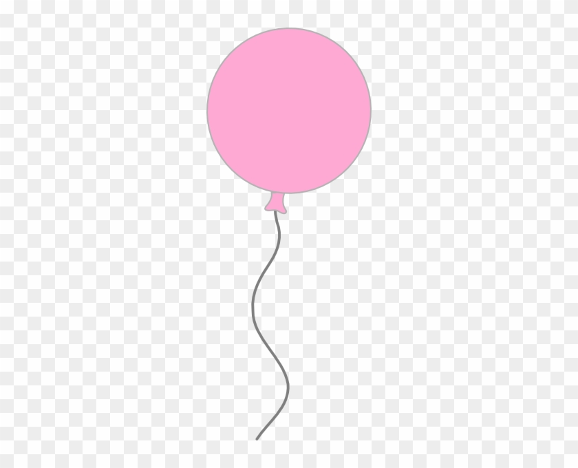 Balloon Pink Clipart Free Stock Photo - Light Pink Transparent Balloons #433421