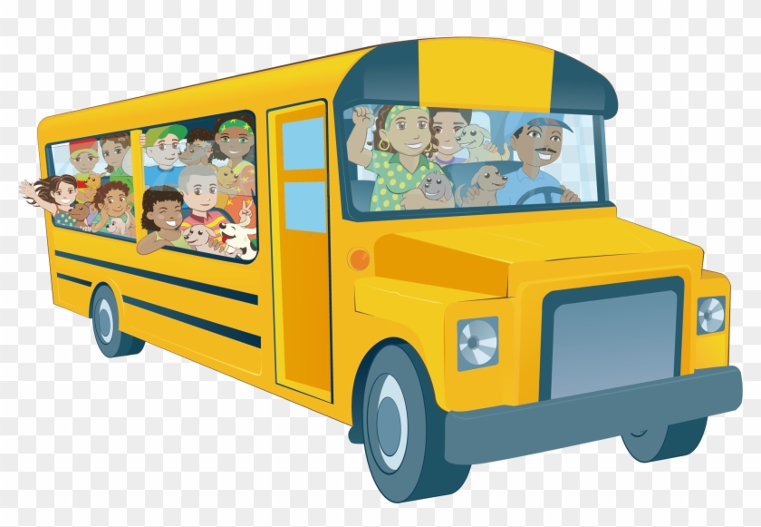 School Bus Euclidean Vector Clip Art - School Bus Euclidean Vector Clip Art #433504