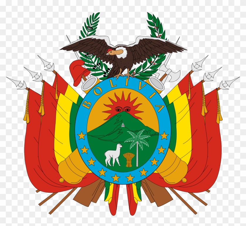Mapa Y Bandera De Bolivia #433507