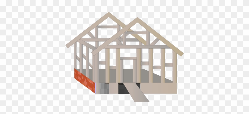 Ian Symbol Construction House Frame - Construction House Vector Png #433658