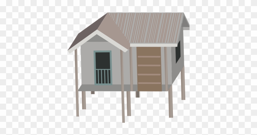 Ian Symbol Stilt House Indonesia 2 - House On Stilts Icon #433660