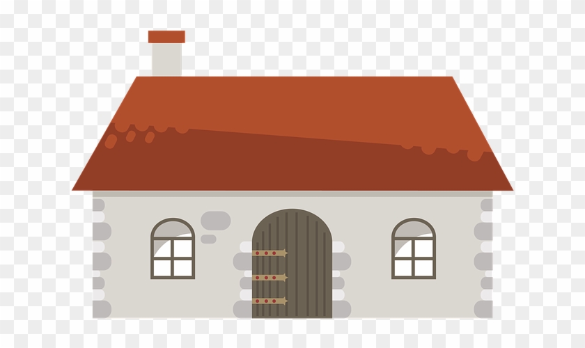 House, Stone House, Old House, Hovel, Vector - Pixel Old House #433661