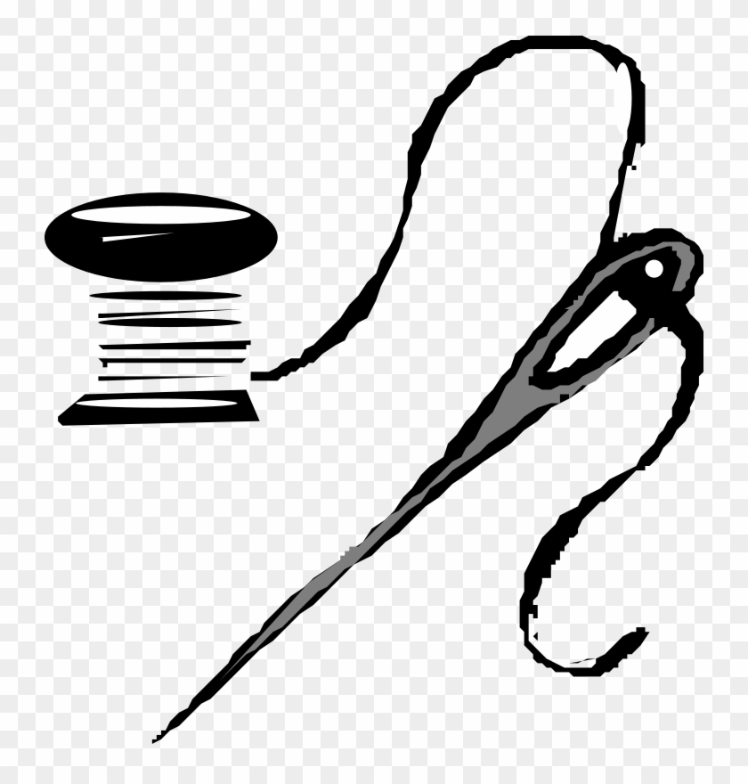 Free Thread And Needle - Needle And Thread Clip Art #433677