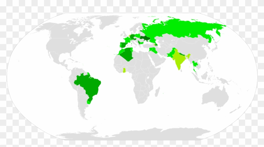 Wle Participating Countries World Map - 2014 Fifa World Cup #433747