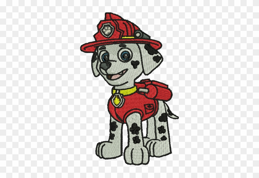 Marshall Paw Patrol Embroidery Designs Instant Download - Paw Patrol Embroidery Designs #433780