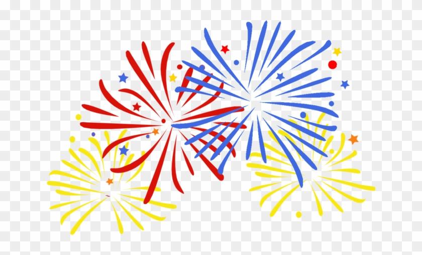4th Of July Png - Fireworks Png Cartoon #433968