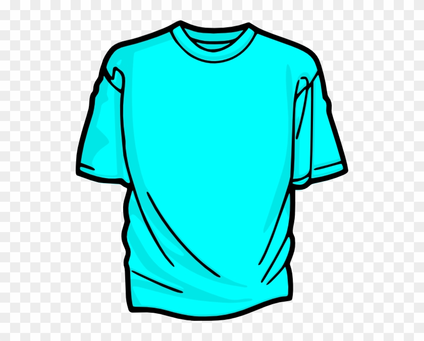 Blank T-shirt Light Blue Svg Clip Arts 540 X 596 Px - T Shirt Clipart #433978