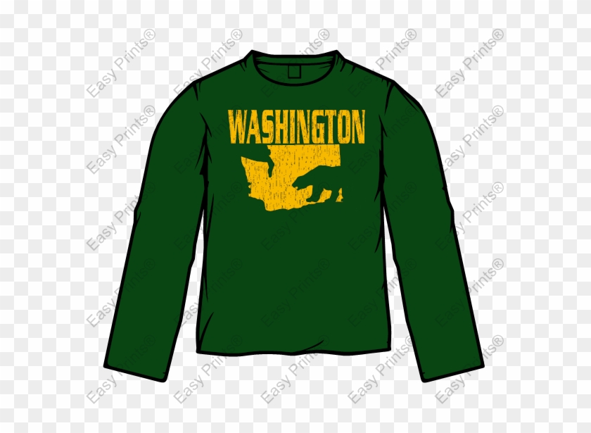Washington - Long-sleeved T-shirt #434009