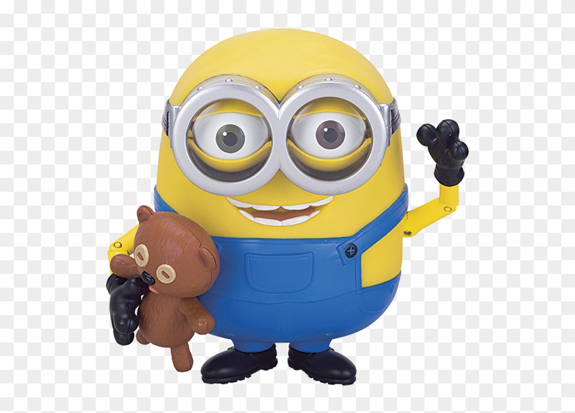 En Aquellas Personasque No Saben Aceptar La Felicidad - Despicable Me 2 Minions Bob Interacts With Teddy Bear #434035