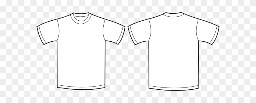 Rear Clipart Tshirt - T Shirt Design Drawing #434054