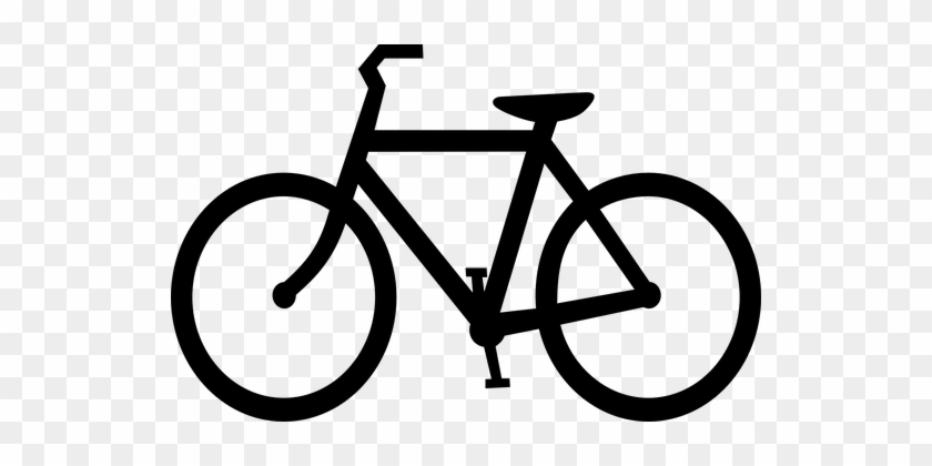 Bicycle Bike Silhouette Bicycle Bicycle Bi - Bicycle Clip Art Silhouette #434070