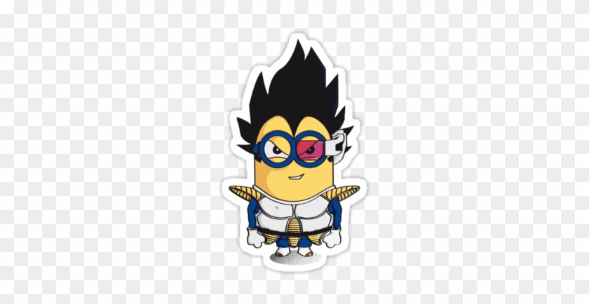 Minions Listos Para Ser Calcamonias Editados - Dragon Ball Z Vegeta Minion Tshirt #434115