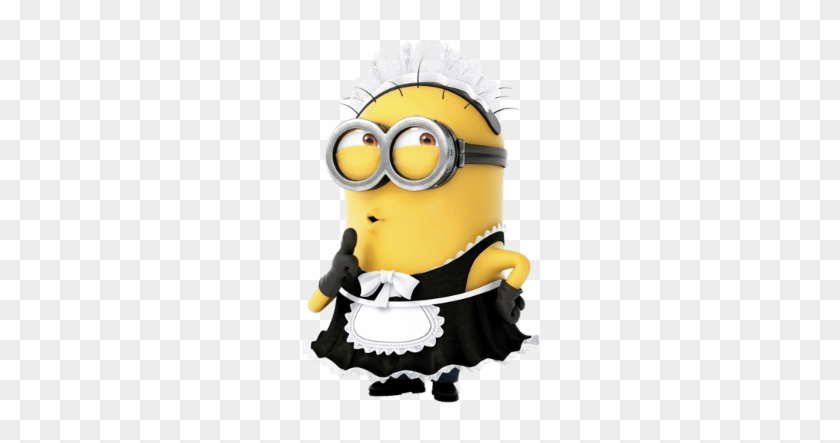 ¿por Qué No Hay Minions - Minion In Maid Outfit #434121