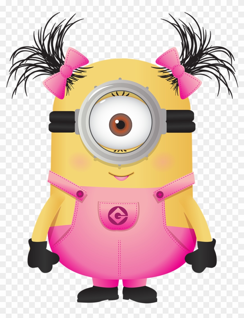 Minions 50 Menina Rosa - Minions Rosa #434128