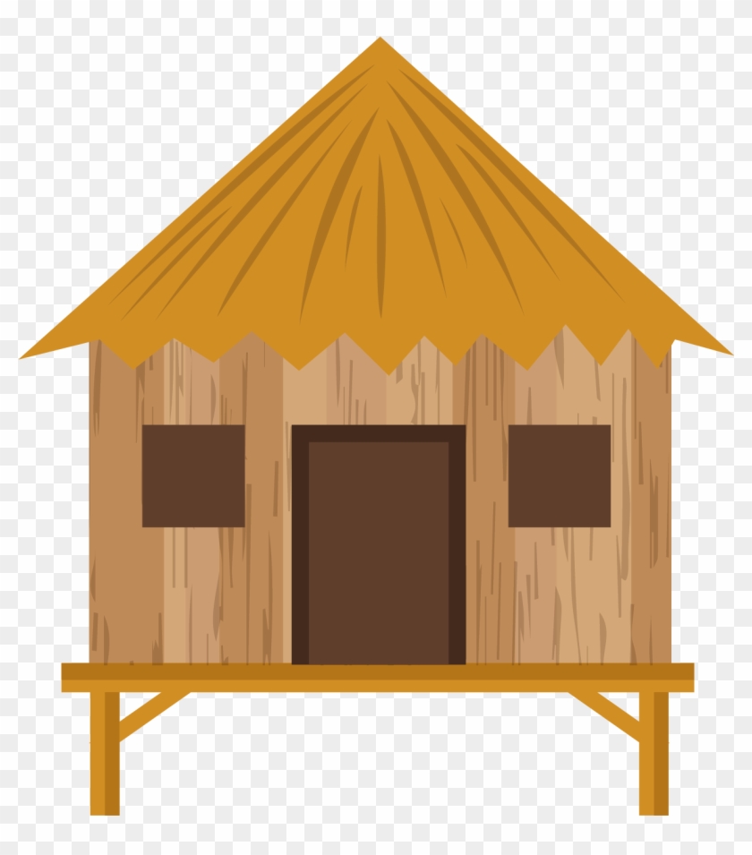 Cartoon Straw Room - Straw House Png - Free Transparent PNG Clipart Images  Download