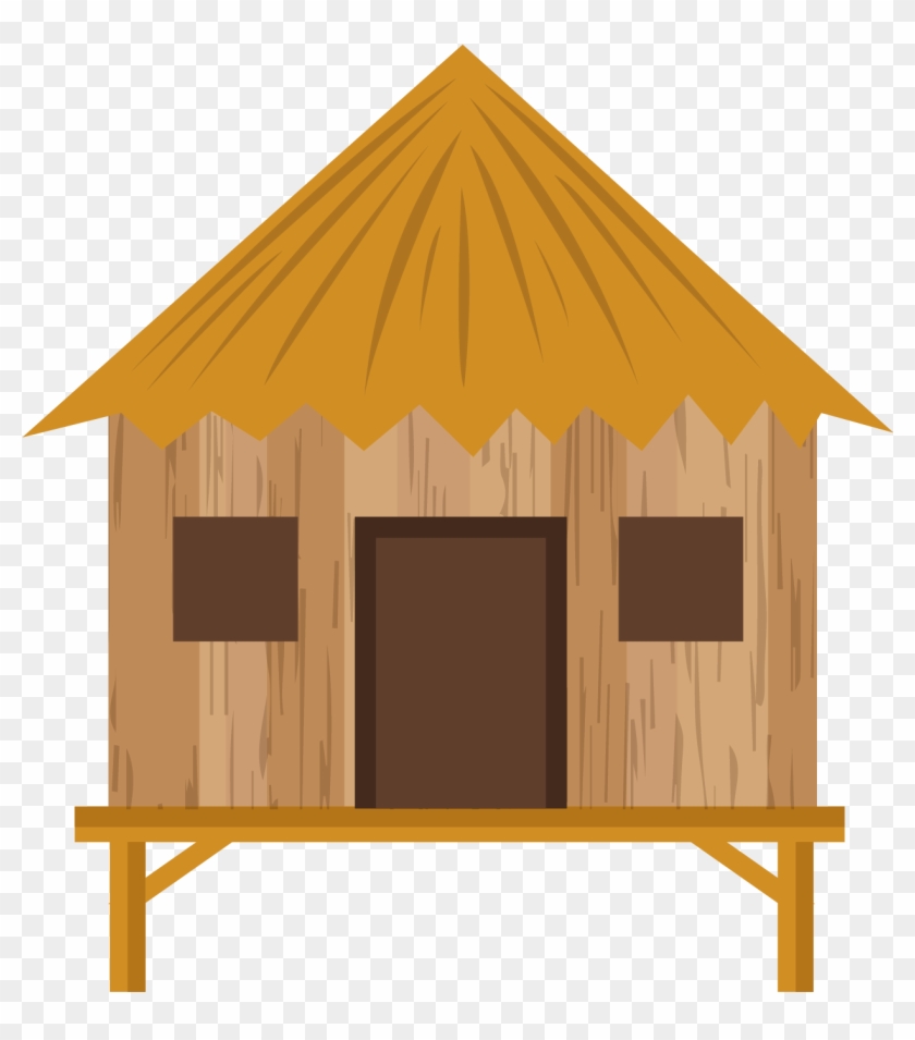 Cartoon Straw Room - Straw House Png #434161